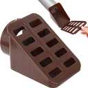 Lawn Grate Yard Drain,Angled Drainage GrateYard Drain Grate Emitter, Angled Drain Cover for Gutter Downspout Extensions (Brown)