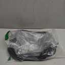 FlowFly Insulated Reusable Lunch Bag Adult Large Lunch Box for Women and Men with Adjustable Shoulder Strap,Front Zipper Pocket and Dual Large Mesh Side Pockets, Clear