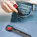 Hidden Camera Detectors with Viewfinder Bug Detector & Spy Camera Finder, Perfect for Hotels, Car, Travel & Office with Rechargeable Battery for 7 Levels Sensitivity 4 Modes