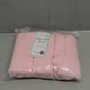 American Baby Company 3 Pack 100% Natural Cotton Fitted Mini Crib Sheets 38" x 24" - Soft & Breathable Small Nesting Portable Sheets, Fits Pack N Play Mattresses, Pink, for Boys & Girls