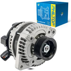 PHILTOP NEW Alternator Replacement for 11030N 2004-2007 Honda Accord 3.0L 12V, 130Amp,S6 IR/IF Automotive Alternator AL4057X,1042104480,90295581,12635,12638,31100RCBY02,2100606,11030,A2288