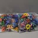 43 Pcs Magnetic Wooden Alphabet Number Trains Set for Kids with 26 Alphabet, 14 Number Trains, 3 Locomotives, Learning Toys for Toddlers Boys Girls Educational Gift for 3-7 Year Olds