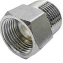  Faucet Adapter,Faucet Adapter Brass Pipe Fitting Faucet Supply Line Adapter for Plumbing Water Hose(1Pcs)