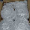 Baderke 4 Sets Glass Planter Bowls for Flowers with Tray 6'' Round Glass Vase Bowl Hydroponic Lotus Planter Pot Propagation Vases Fish Bowl for Plants Indoor Windowsill Kitchen Desktop Wedding Decor