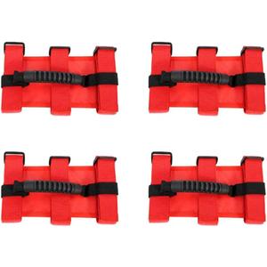 JeCar Roll Bar Grab Handles Grip Handle for Jeep Wrangler CJ YJ TJ JK JK JL JLU JT Sports Sahara Freedom Rubicon & Unlimited 1955-2020 4Pcs (Red)