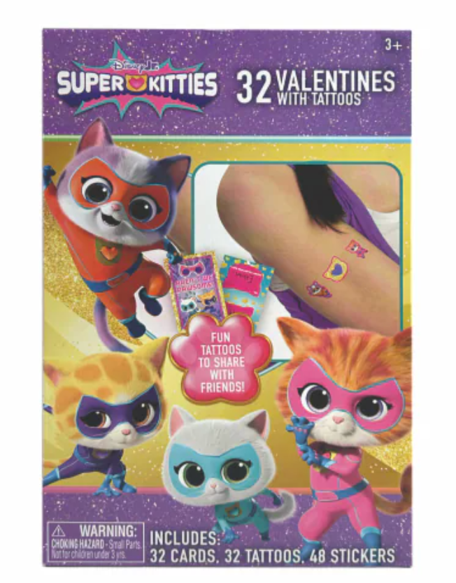 32 Valentines With Tattoos Pack Of 2