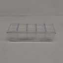 Lifewit Taco Bar Serving Set for Party with 5 Containers(2.5 Cup) & Components, Large Ice Chilled Condiment Caddy Organizer, Garnish Serving Tray Platter for Mimosa Bar Accessories, Fruit, Salad, Food
