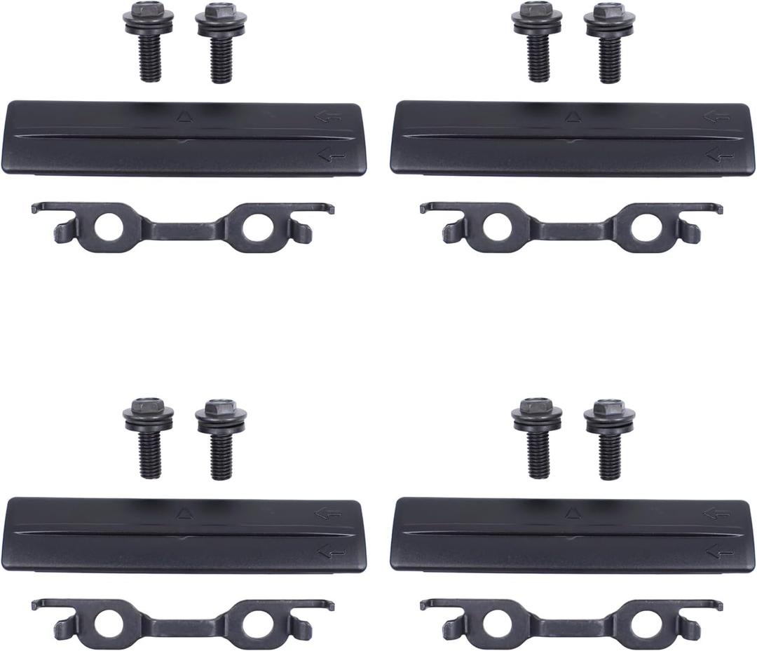 MOTOKU Roof Rack Delete Removal kit Drip Molding Hole Cover Bolt for Toyota 4Runner 2007-24, Highlander 2008-24, Land Cruiser 2016-21, RAV4 2013-18, Lexus GX460 2010-22, LX570 2013-21 Without Sunroof