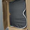 Orthopedic Seat Cushion, L-Shaped Ergonomic Memory Foam Back & Seat Support, Non-Slip Breathable Washable Cover, for Office Chair, Car, Wheelchair, Gaming Seat