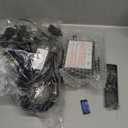 50ft-Solar-Powered-Lights-Outdoor-Waterproof-String Lights-Outside-Patio-Yard-Garden-Fence-Backyard-Deck-Porch-Balcony-Patios-Camping-Battery-Operated-LED-Fairy-Strip-Lighting-Hanging-Edison-Bulbs-S14 (50FT(15 Sockets))