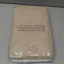 DULLEMELO Collapsible Fabric Storage Bins - Set of 2, 11.8x7.9x5.1 Inch, White & Khaki