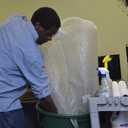 Aluf Plastics High Density Trash Bags, 45 Gallon, 250 Count, 16 Micron (eq), 40" x 48", Black, for Bathroom, Office, Industrial, Commercial, Janitorial, Municipal, Recycling