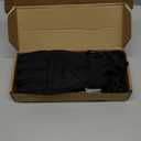 Ski Gloves,Winter Snow Waterproof Gloves Touchscreen Skiing & Snowboarding Cold Weather Glovess,Fits Both Men & Women,for ParentChild Kids with Wrist Strap (Full Black)