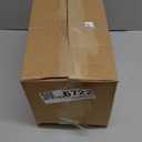 6 Pcs 3 Quart Cleaning Bucket Small Detergent Square Bucket Plastic Pail with Handles Square Cleaning Pail for Home, Offices, School, Commercial Use, Food Service (Red)