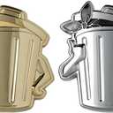 Honkai: Star Rail Lordly Trashcan: Metal Fridge Sticker (Gold Version)