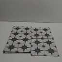 The Tiles Plaza Peel and Stick Encaustic Backsplash, Black Star Patterned Stick on Tile, Self-Adhesive Wall Tile Sticker for Kitchen Bathroom Fireplace Stairs, 10 Sheets