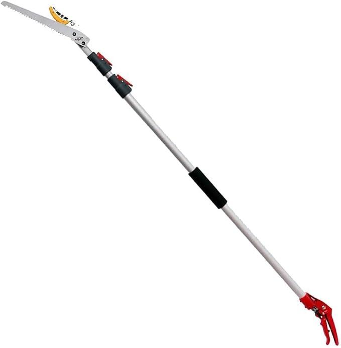 10 Feet Cut And Hold Tree Pruner, Pruning Shears, Long Reach Fruit Picker, Garden Clippers, Plant Scissors