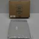 Gray Feathers Down Comforter Twin - 100% Organic Cotton, Medium Warm All Seasons Machine Washable Duvet Insert with Tabs (68x90, Mirage Grey)
