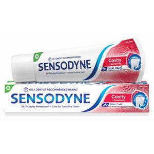 Sensodyne Toothpaste Fresh Gel | Daily Sensitivity Relief Tooth Paste Pack of 1 - 75gm | Dentist Recommended | Everyday Use Paste, Fresh Breath, Fights Tooth Decay, Maintain Healthy Gums