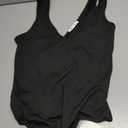 TRENLIVER Womens Sexy Plunge Deep V Neck Thong Bodysuit Backless Sleeveless Tank Top Body Suit Going Out Summer Tops 2026 Black M