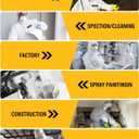 Hazmat Suit Disposable Coverall | Full Body Painters Suit in 7 Sizes with Multiple Specifications for Men & Women - Small, White, 1