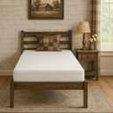 Memory Foam Mattress, Gel-Infused with High-Density Base, Medium Firm, CertiPUR-US, Washable Cover, 8 inches, Twin