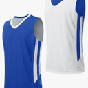 Youth Boys Reversible Mesh Performance Athletic Basketball Jerseys Blank Team Uniforms for Sports Scrimmage S