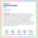 Seaweed Bath Co. Melt-In Water Lotion, Coconut Water Scent, 4 Ounce, Sustainably Harvested Seaweed, Sea Grape, Beta-Glucan