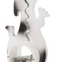 Wooden Dog Piggy Bank for Kids Boys & Girls, Wood Interactive Coin Bank with Clear Belly, Saving Money Toy, Educational Gift for Toddlers Birthday & Decor 