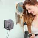 SEWACC Weatherproof Electrical Outlet Cover for 86-Type Switch Outdoor Plug Socket Cover Adhesive Receptacle Protector Splash-proof Wall Socket Box for Bathroom