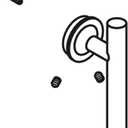 KOHLER 1153944-BN Lever Handle Base Kit Genuine Part, Vibrant Brushed Nickel