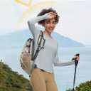 baleaf Sun-Dur Women's UPF 50+ Shirts Long Sleeve Workout Lightweight Shirt Quick Dry Clothing Running Shirts Athletic Tops (S)