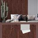Wood Contact Paper Red Brown Faux Wood Peel and Stick Wallpaper Vintage Removable Self Adhesive Wooden Wallpaper Woods Grain Contact Paper for Countertops Cabinets Walls 17.3"x200"