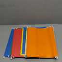 Amazon Basics Hanging Organizer File Folders for Efficient Filing, Assorted Colors, Letter Size (Pack of 30)