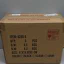 Purse Organizer for Closet,Clear Acrylic Display Case for Handbag Organizer, Purse Storage Box with Magnetic Door, Plastic Storage Bins for Book, Collectibles, Cosmetic (5 Pack)