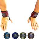 Sweat Gear Premium Wrist Wraps. Best for Lifting, Crossfit, Wrist Support, Fitness, Stability and Support. (Yellow)