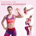 KHTO Kettlebells Fitness Exercise-Pink Strength Training Kettlebell Sets,Dumbbell Weights for Home Gym Equipment