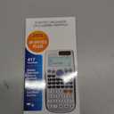 Scientific Calculators, IPEROT Black Math Calculator with 417 Function, Solar Battery Power and 4-Line Display, School Supplies for Middle High College Students Teachers (Black 991ES)