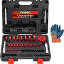 Bearing Press Kit, Bearing Race and Seal Driver Set, Bearing Race Punch Set with Seal Driver and Bearing Adapters, Bearing Seal Driver Kit (43 Piece Bearing Press Kit)