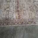 Loloi Layla Collection LAY-03 Olive/Charcoal 7'-6" x 9'-6" .13" Thick Area Rug, Soft, Durable, Vintage Inspired, Distressed, Low Pile, Non-Shedding, Easy Clean, Printed, Living Room Rug