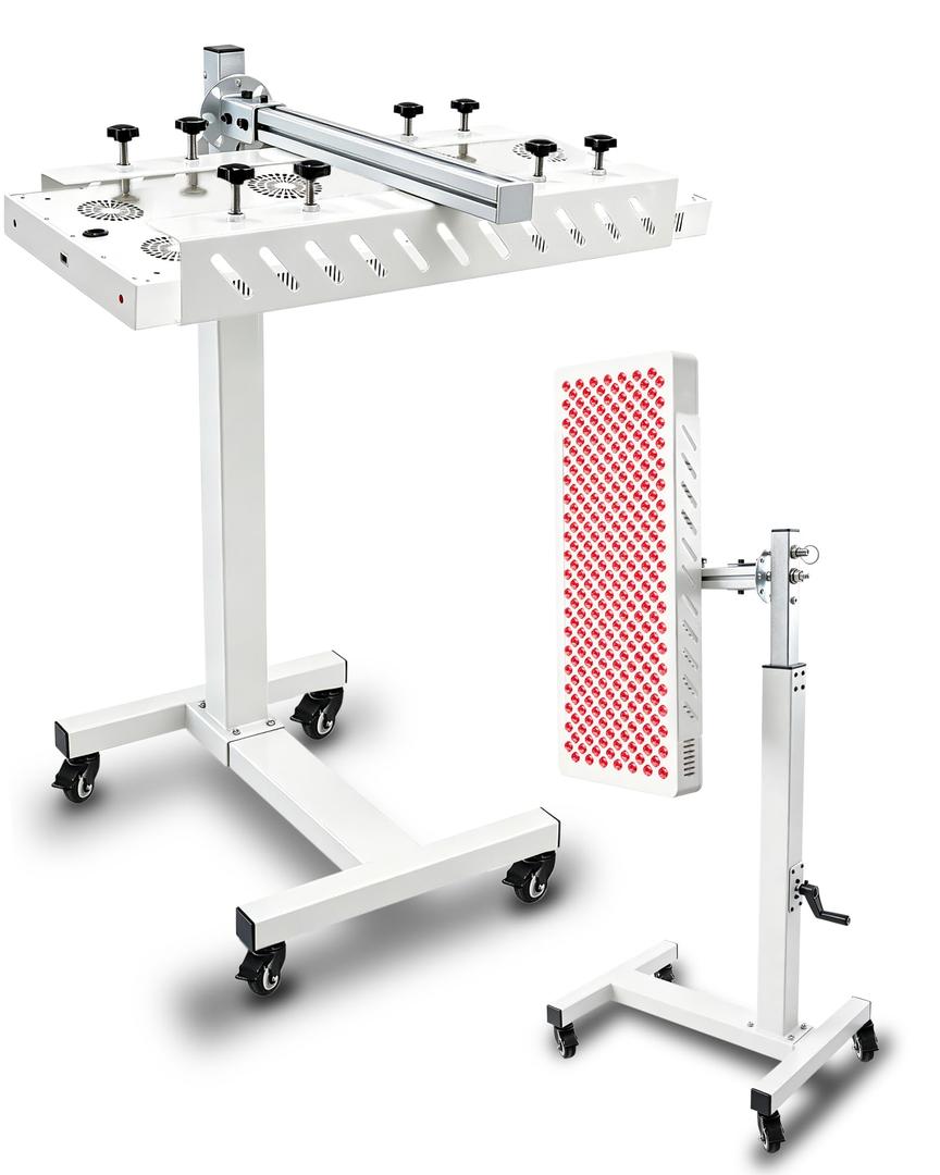 Red Light Therapy Stand, Horizontal&Vertical Infrared Light Therapy Panel