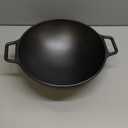 Lodge BOLD 14 Inch Seasoned Cast Iron Wok; Design-Forward Cookware