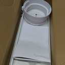 Portable AC Window Vent Kit - Complete Air Conditioner Window Kit, Adjustable PVC Window Seal Kit Panels Up to 60 Inches, for Universal Thread AC Exhaust Hose of 5.1" and 5.9" Diameter