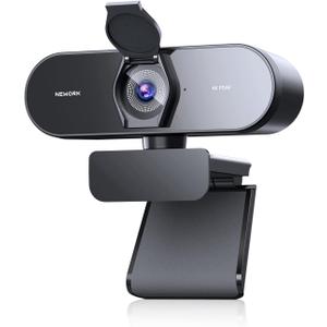 4K Webcam for PC with PDAF & CDAF Dual-autofocus, Ultra 4K HD, 2 Noise Reduction Mics, Auto Light Correction, USB-A, Privacy Cover, 79FOV, Streaming Camera for PC, Mac, Laptop, Video Calls