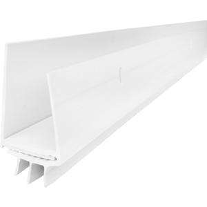 M-D Building Products 19105 36 in. White Vinyl Adjustable Storm Door Screw-on Under Door Seal