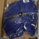 Mens Steampunk Medieval Jacket Gothic Victorian Frock Coat Uniform (X-Large, Blue)