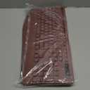 Wireless Keyboard and Mouse Combo - Full-Sized Ergonomic Keyboard with Wrist Rest, Phone Holder, Sleep Mode, Silent 2.4GHz Cordless Keyboard Mouse Combo for Computer, Laptop, PC, Mac, Windows -Trueque (1 PACK, Brick Red)