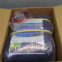 24FT Round Winter Pool Cover 500D Extra Thick Above Ground Pool Cover Above Ground Pool Protection with Winch and Cable Royal Blue (24Feet)
