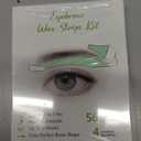 Eyebrow Wax Strips - 26 Strip Eyebrow & Upper Lip Hair Remover with 4 Soothing Wipes | Natural Beeswax Formula | Painless at Home Hair Removal for Women & Sensitive Skin | Lasts 6 Weeks