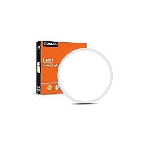 LED Flush Mount Ceiling Light Fixture, 9inch Modern Black Light, 18W 5000K, Low Profile Slim Flat Surface Lights for Bedroom Kitchen Hallway Laundry Stairwell Basement Closet
